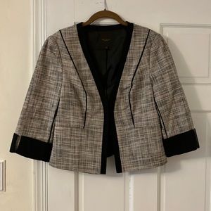 EUC The Limited Black Thatch Blazer. Size Med
